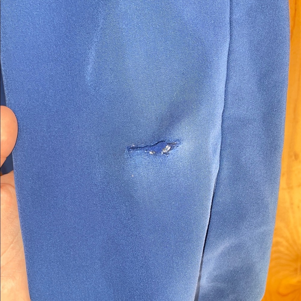 Blue Jogger Pants fig pants size XS Zamora tapered pants nurse scrubs doctor - Picture 2 of 8